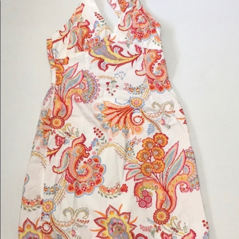 Tommy Hilfiger floral halter dress